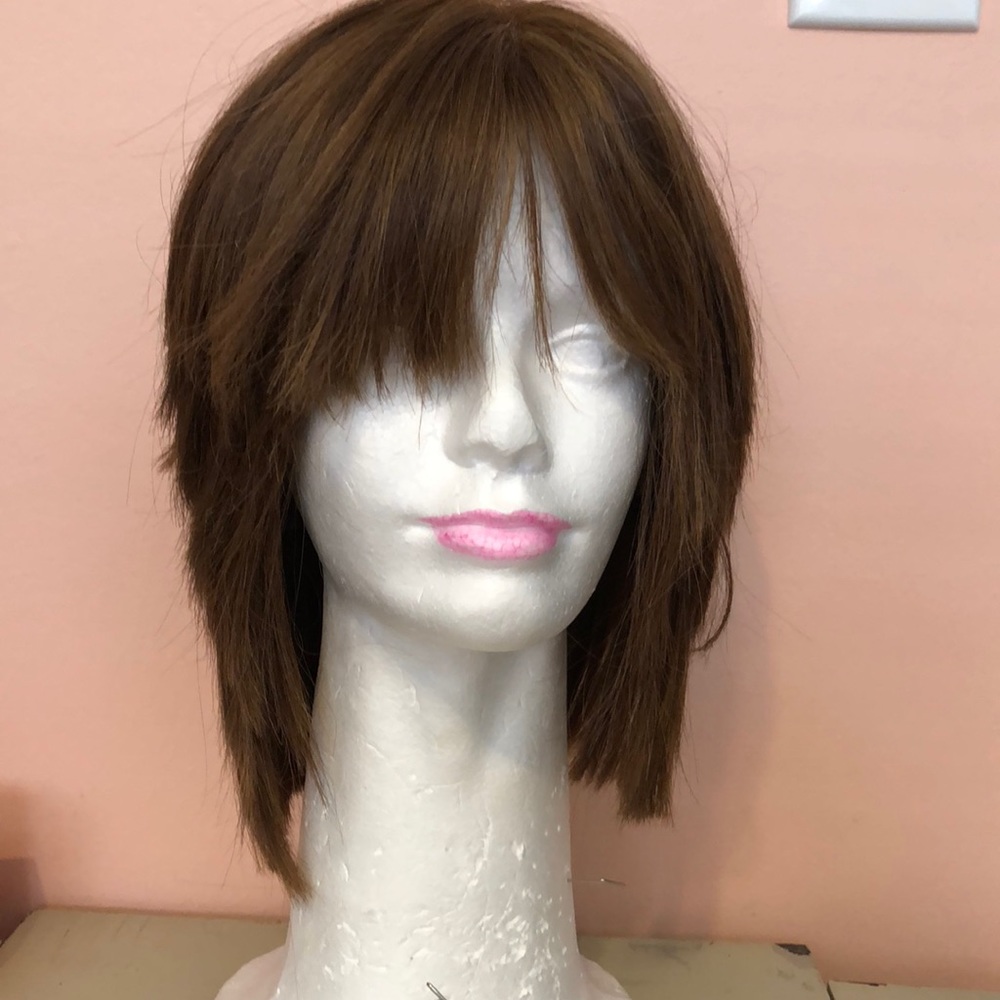 Genuine European  Human Hair Wig